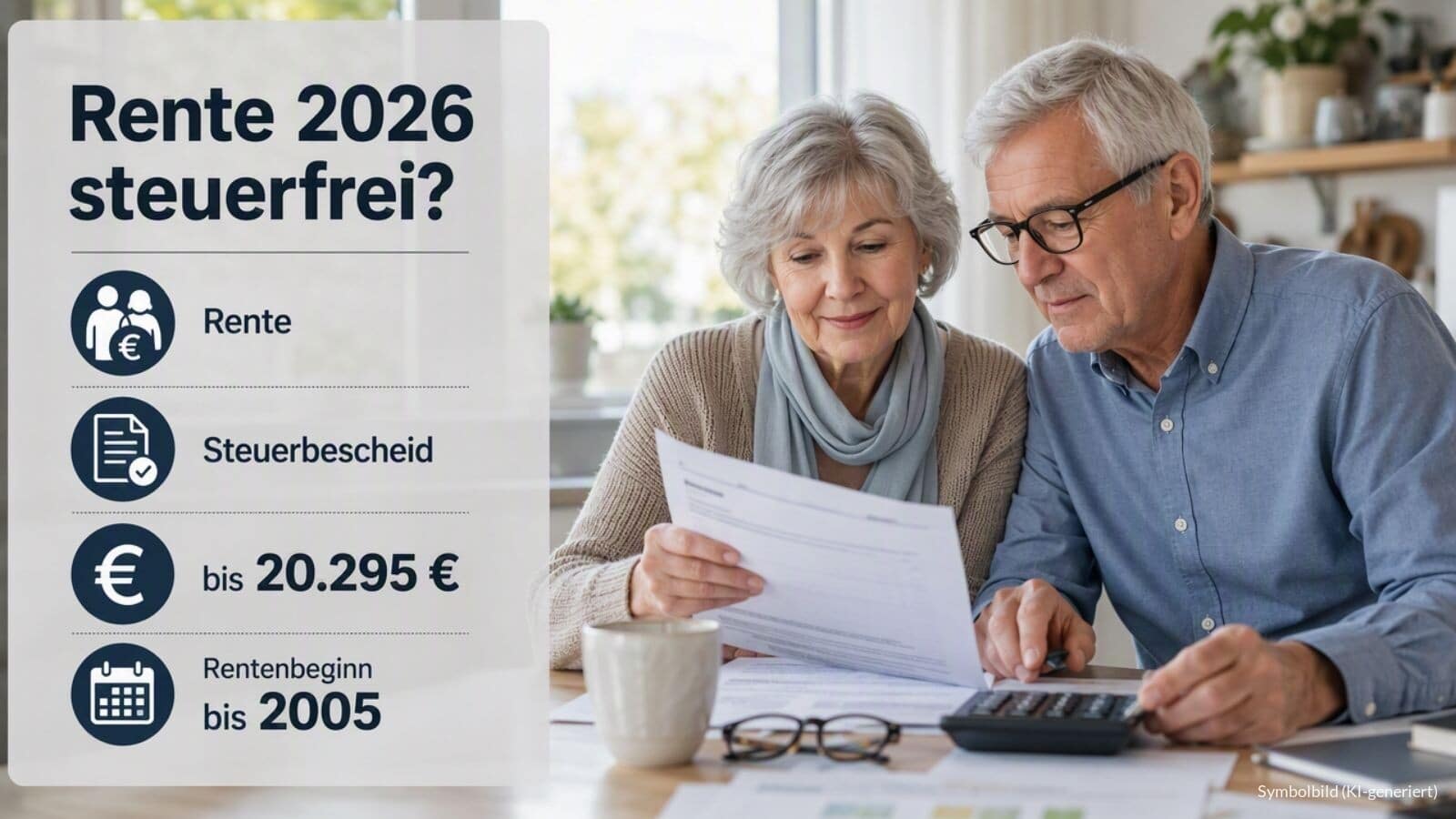 Rente steuerfrei bei Beginn 2005 oder früher