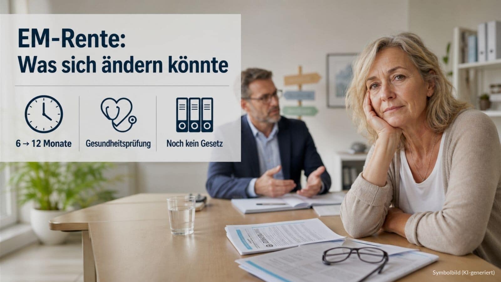 Änderungen: Rentenkommission und EM-Rente