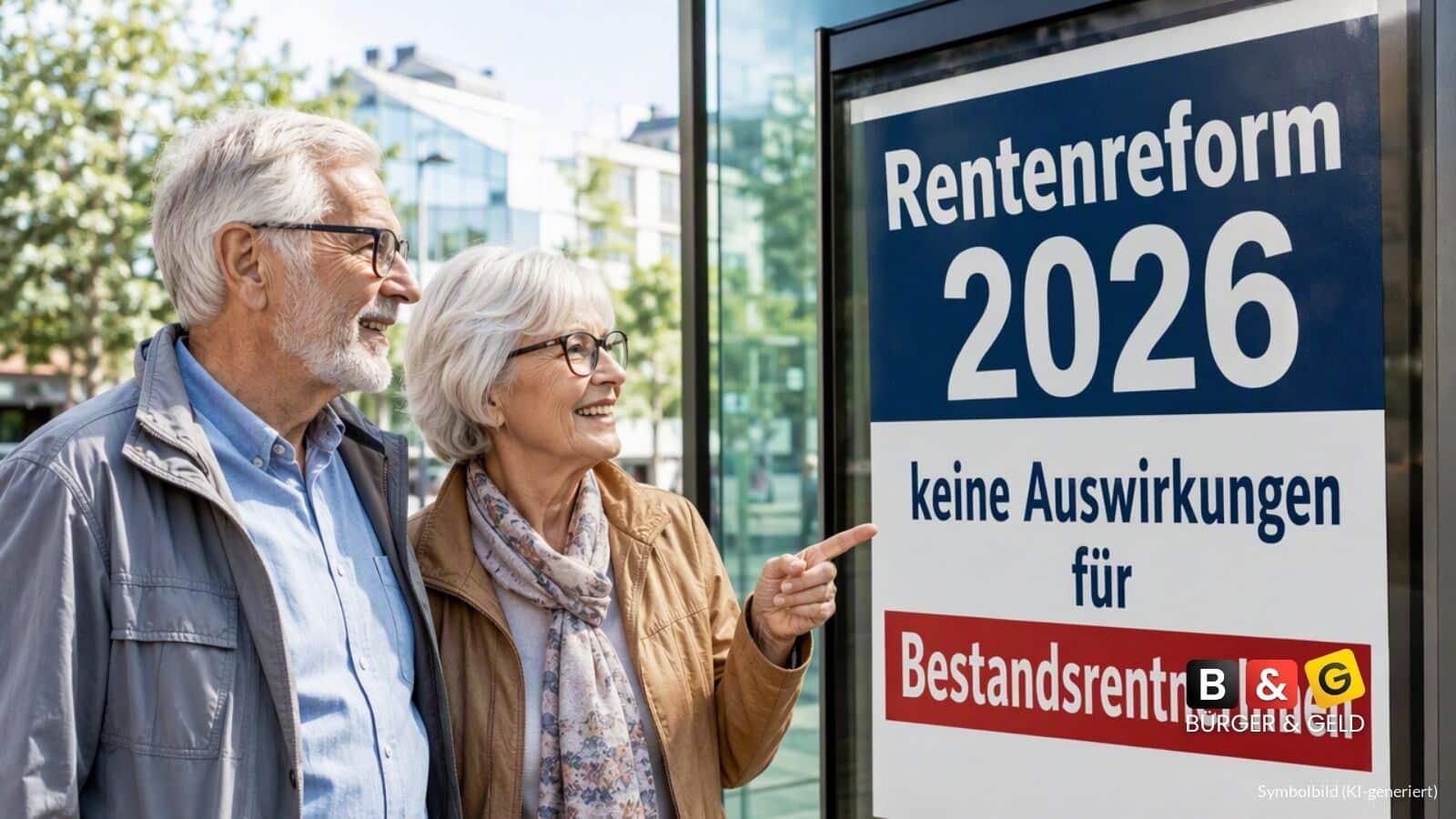 Rentenreform ohne Auswirkungen für laufende Renten