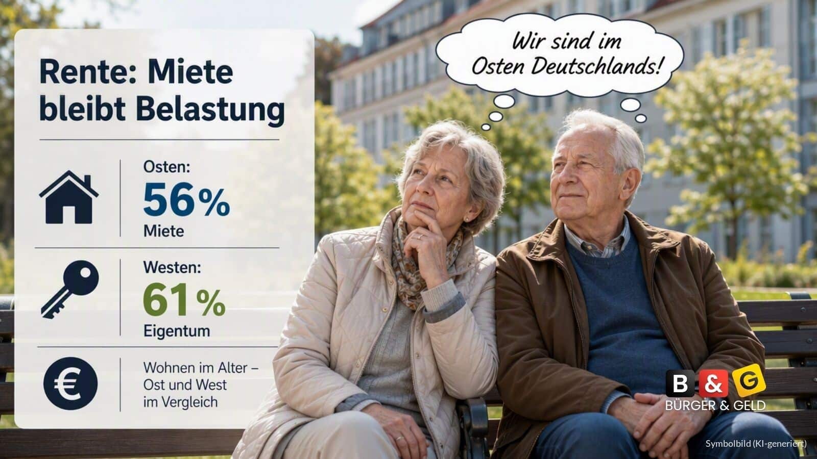 Rentner im Ost-West-Vergleich