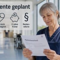 Neue Schutzrente ab 2032 bei langjähriger Beitragszahlung und verminderter Berufsfähigkeit