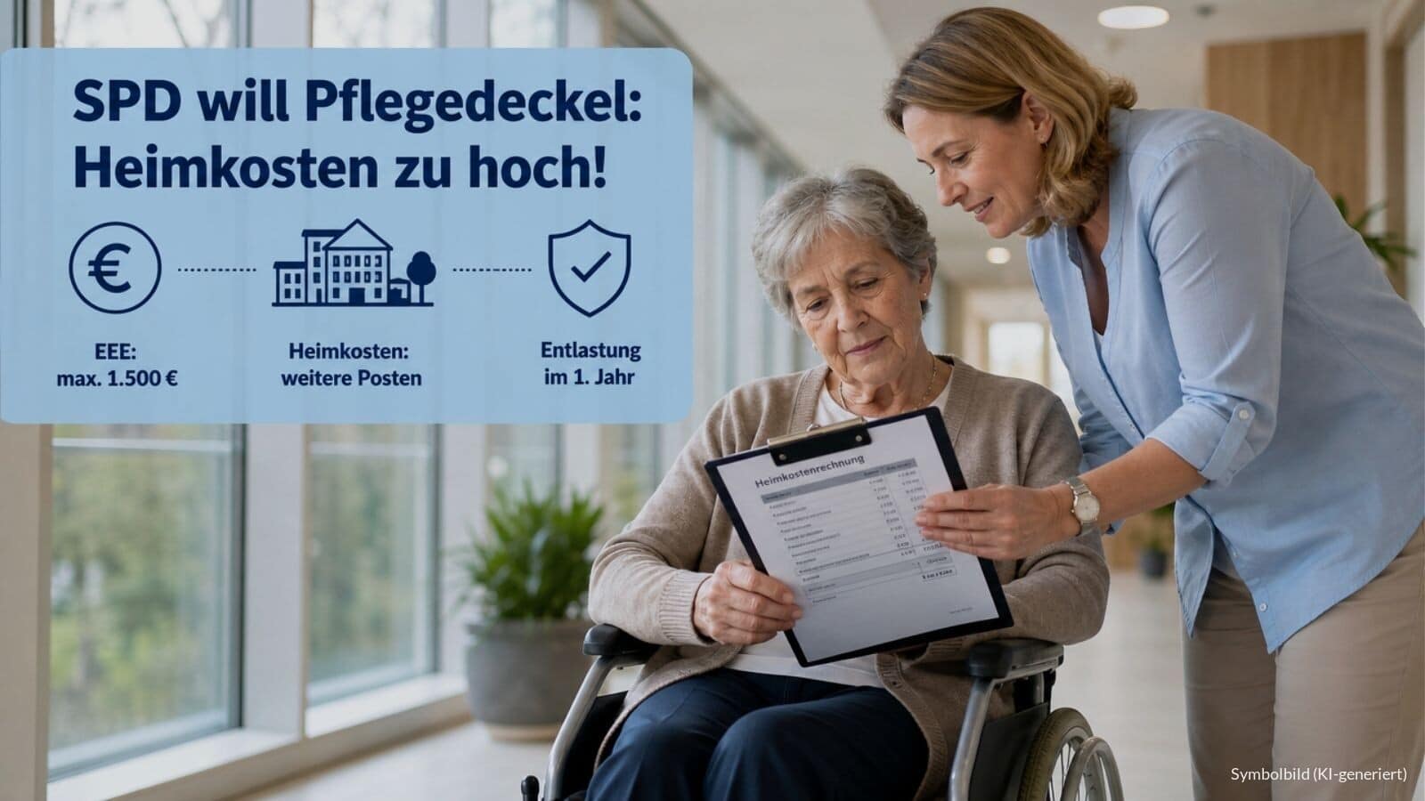 SPD will Pflegedeckel!