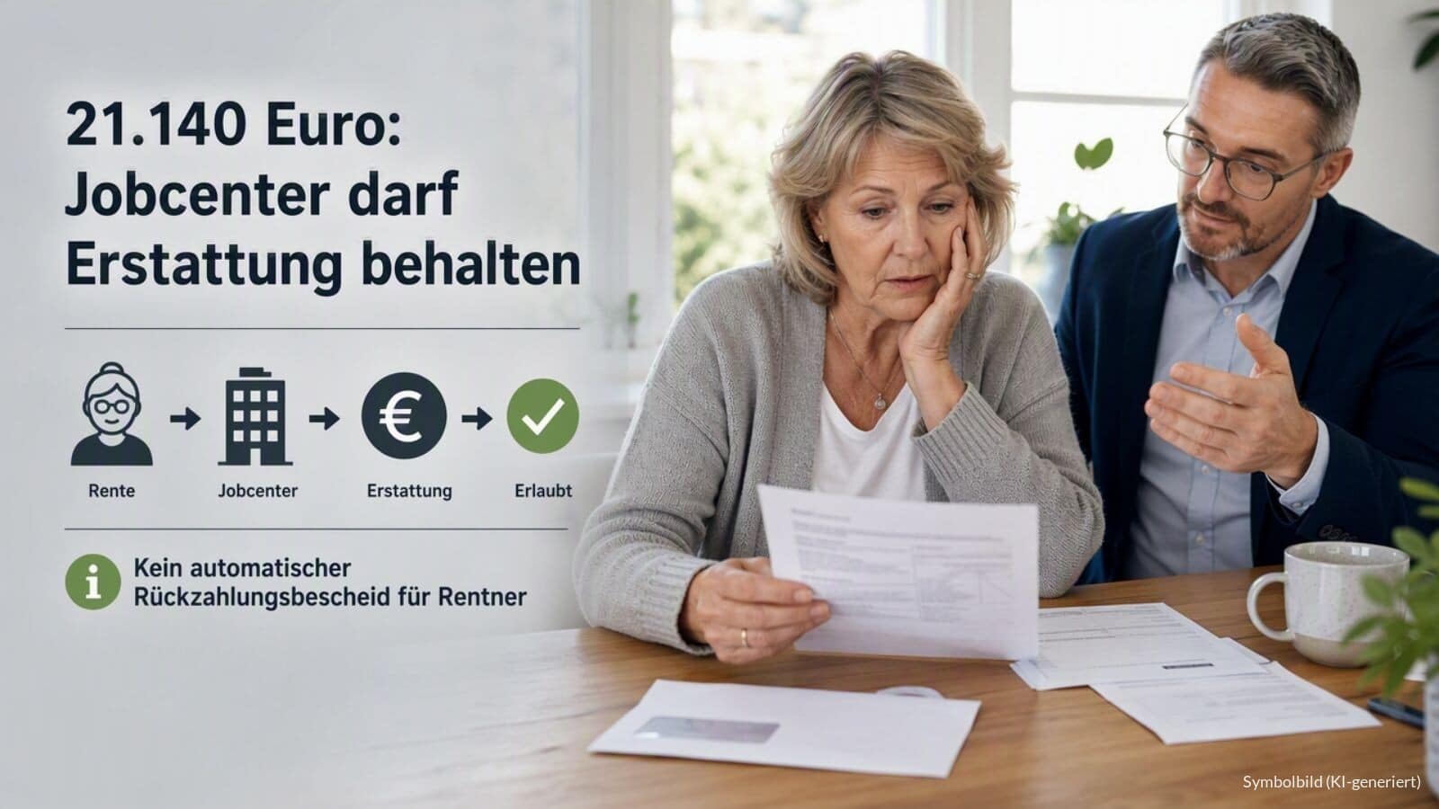 Urteil: Streit zwischen Jobcenter und Rentenversicherung