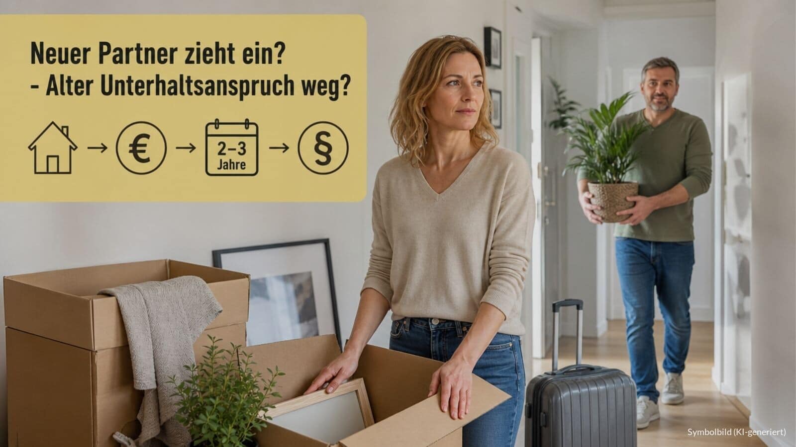 Entfällt der Trennungsunterhalt beim Zusammenziehen mit neuem Partner?