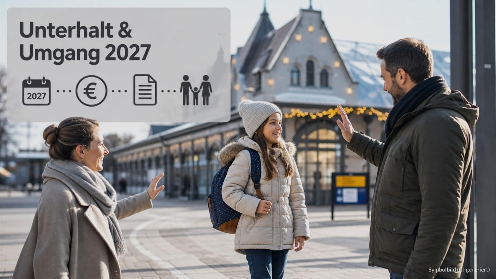 Vor 2027 regeln: Unterhalt, Umgang, Steuer - getrennt lebende Eltern