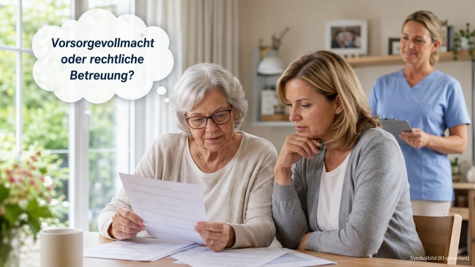 Vorsorgevollmacht oder rechtliche Betreuung?