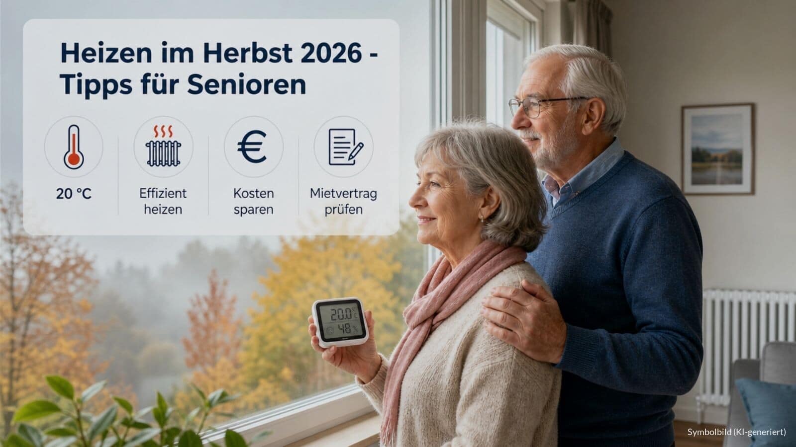 Tipps für Rentner beim Heizen 2026 / 2027