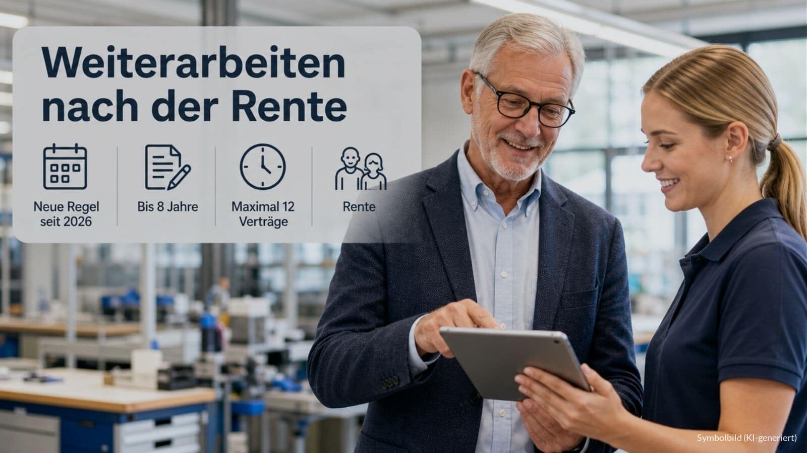 Weiterarbeiten nach der Rente