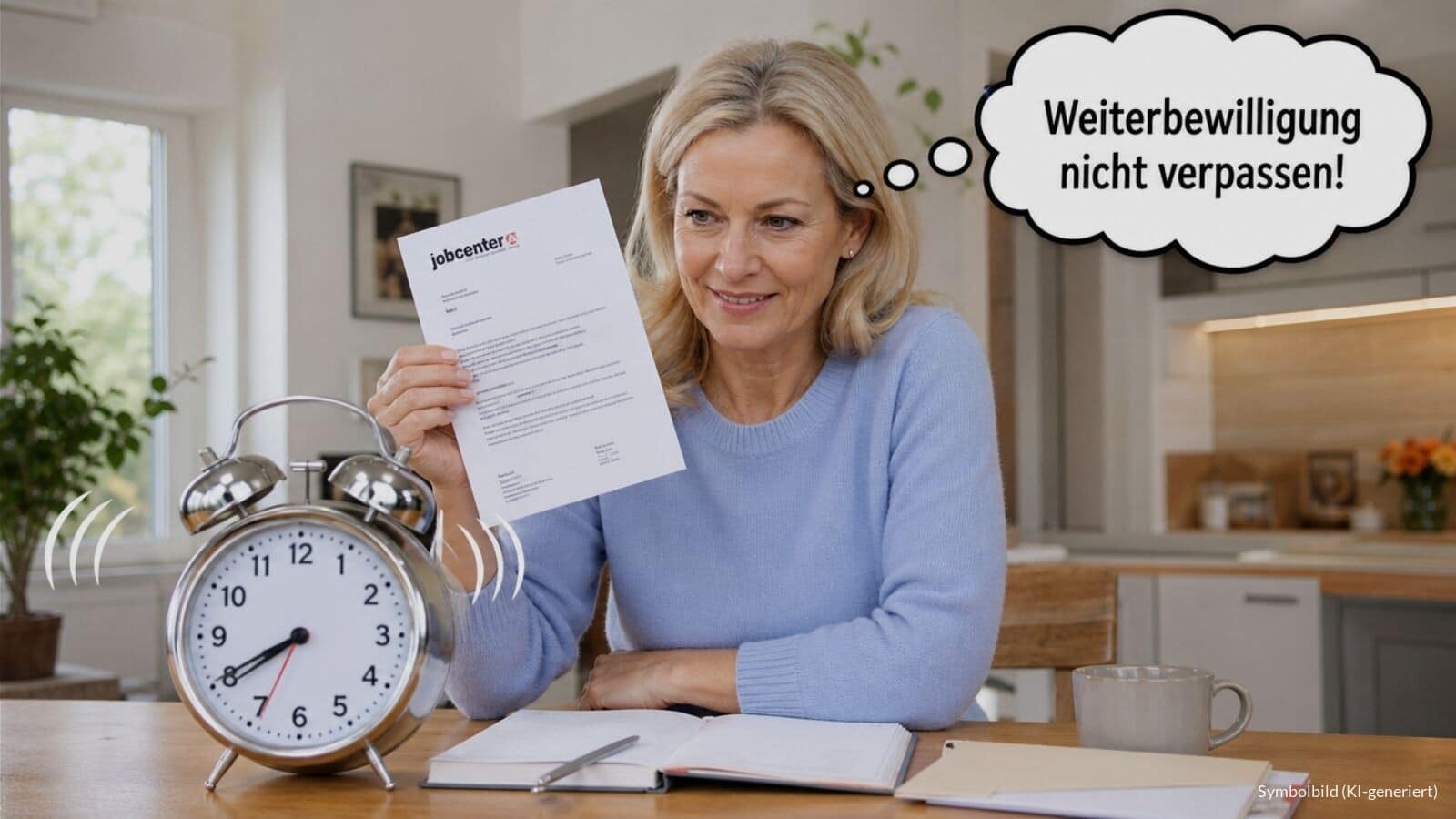 Grundsicherungsgeld Weiterbewilligungsantrag - Jobcenter erinnert nicht