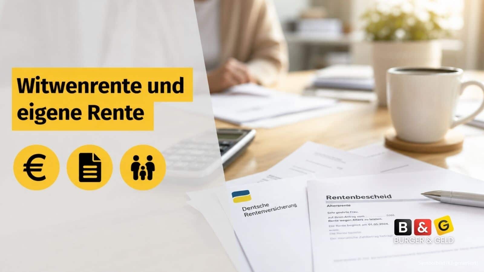 Witwenrente und eigene Rente: Wie viel Rente bekomme ich