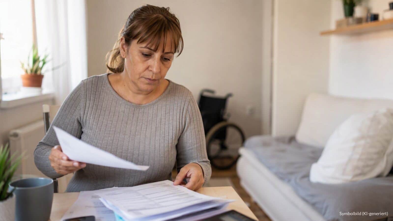 Pflegegrad reicht nicht: Gericht verweigert Mutter zusätzlichen Wohnraum in Sozialwohnung