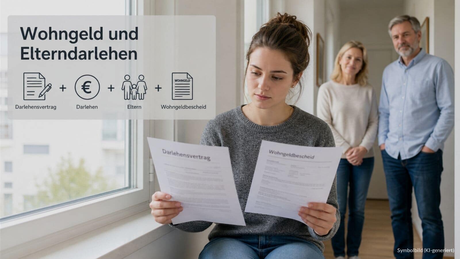 Wohngeld bei Elterndarlehen? Amt prüft Missbrauch und bekommt von Gericht Recht!