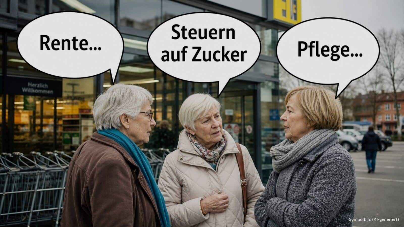Änderungen für Verbraucher 2027: Rente, Pflege, Zuckersteuer