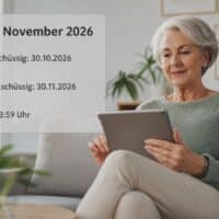 Auzahlung der Rente für November 2026