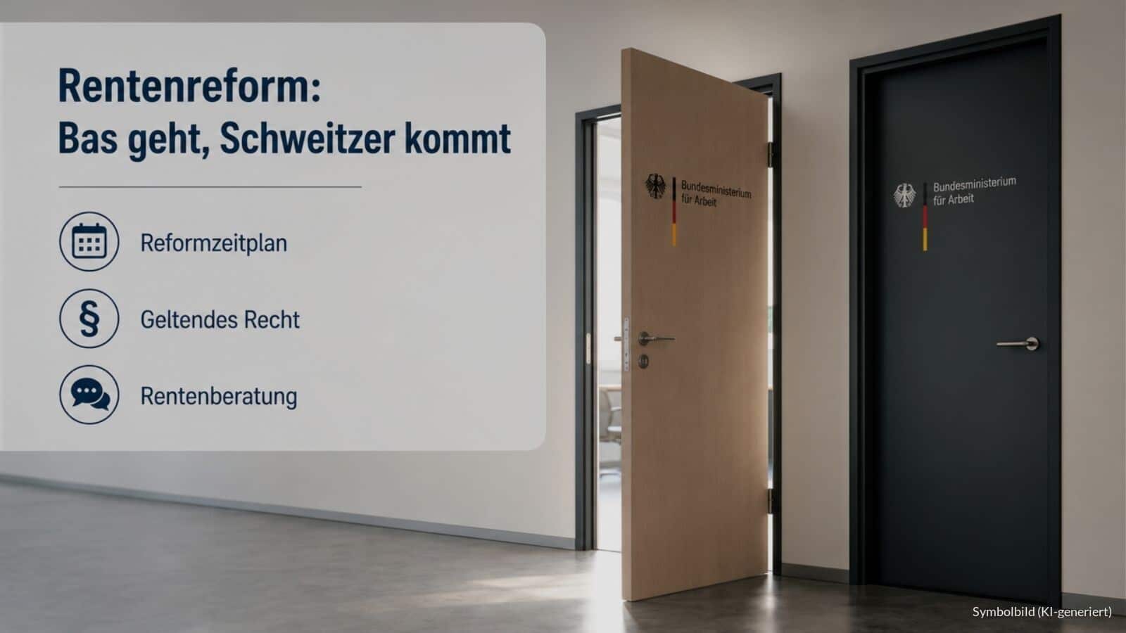 Bas tritt zurück, Schweitzer soll neuer Arbeitsminister werden