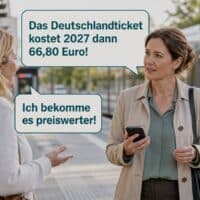 Deutschlandticket 2027 Preis fix - wer es günstiger bekommt