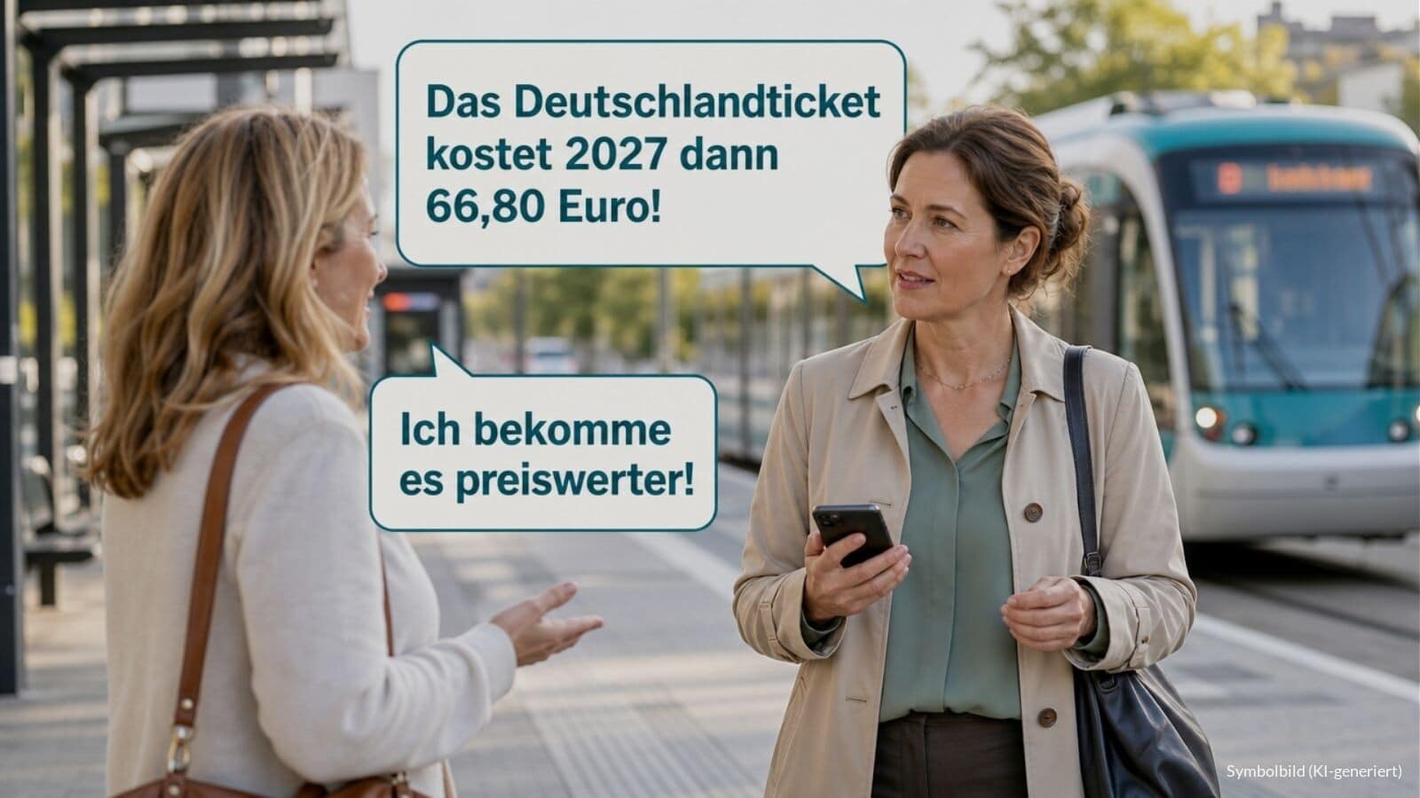 Deutschlandticket 2027 Preis fix - wer es günstiger bekommt