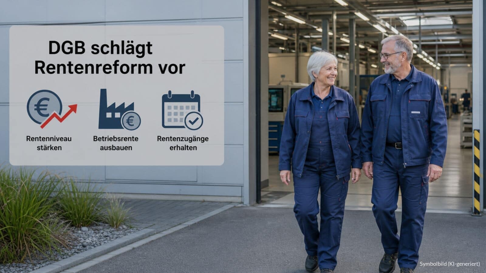 DGB macht eigenen Vorschlag zur Reform der Rente