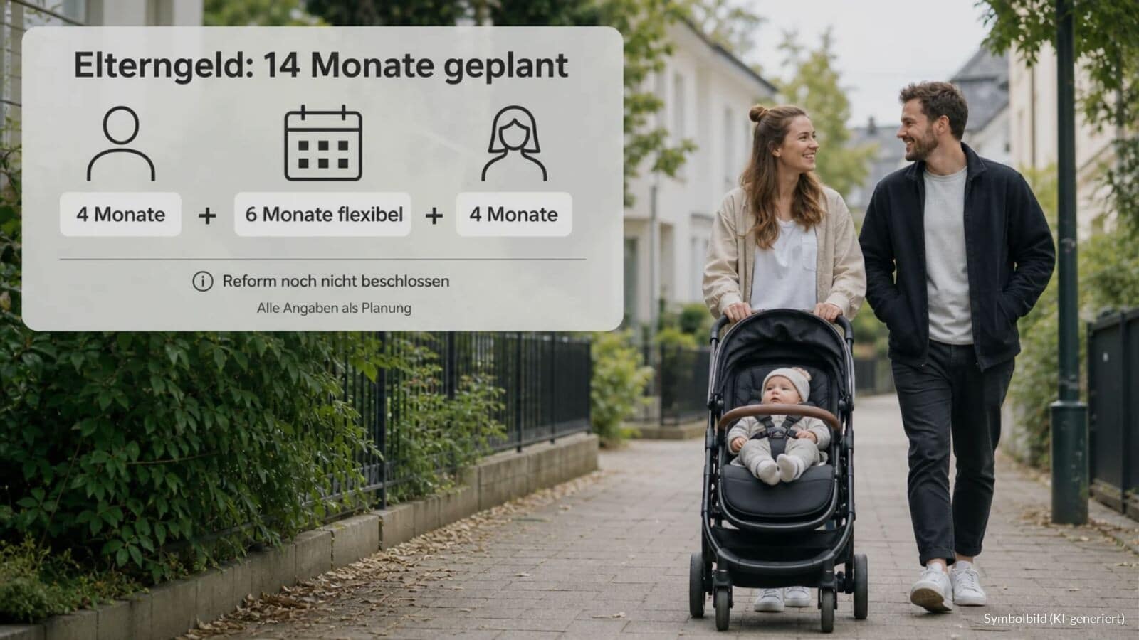 Elterngeld: Reform rudert zurück