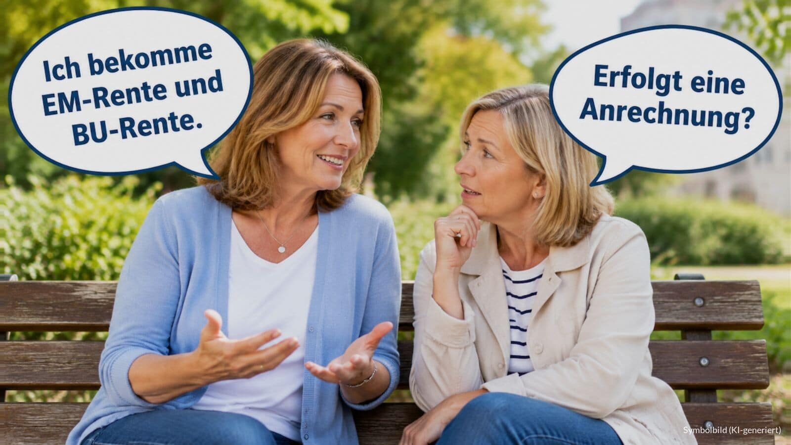 EM-Rente und BU-Rente gleichzeitig - Anrechnung?