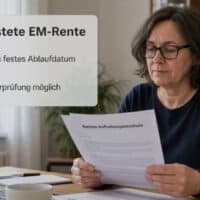 Umbefristete EM-Rente: wann sie entzogen werden kann