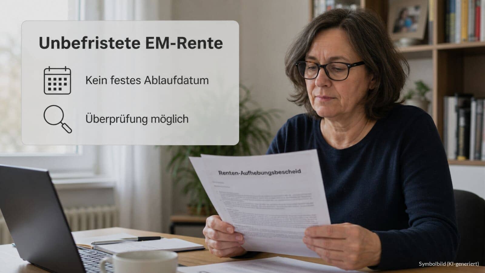 Umbefristete EM-Rente: wann sie entzogen werden kann