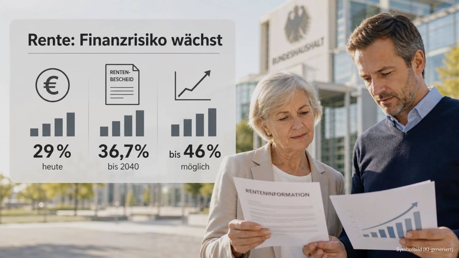 Finanzrisiko bei Rente steigt - Bundesrechnungshof warnt!