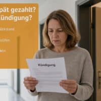 Fristlose Kündigung der Wohnung, wenn Miete zu spät gezahlt wird