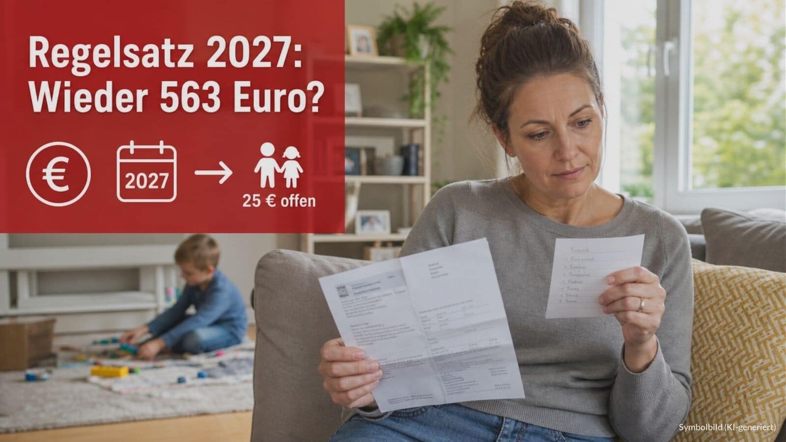Grundsicherung 2027 wieder ohne Erhöhung? Effektive Kürzung durch Streichung des Kindersofortzuschlags