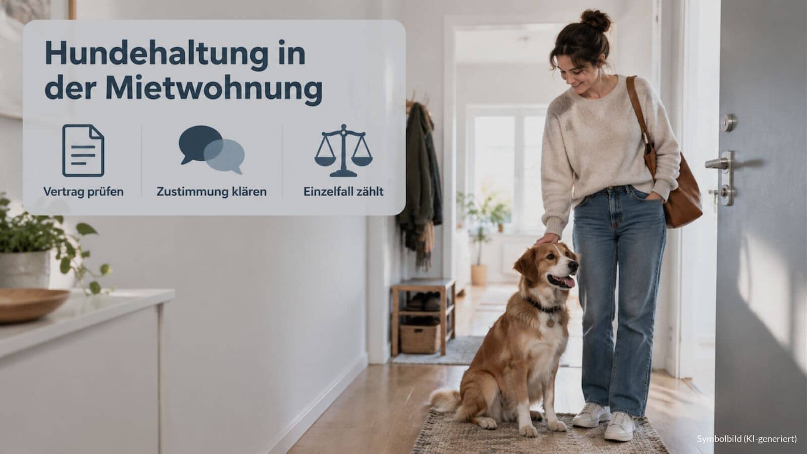 Hundehaltung in Mietwohnung