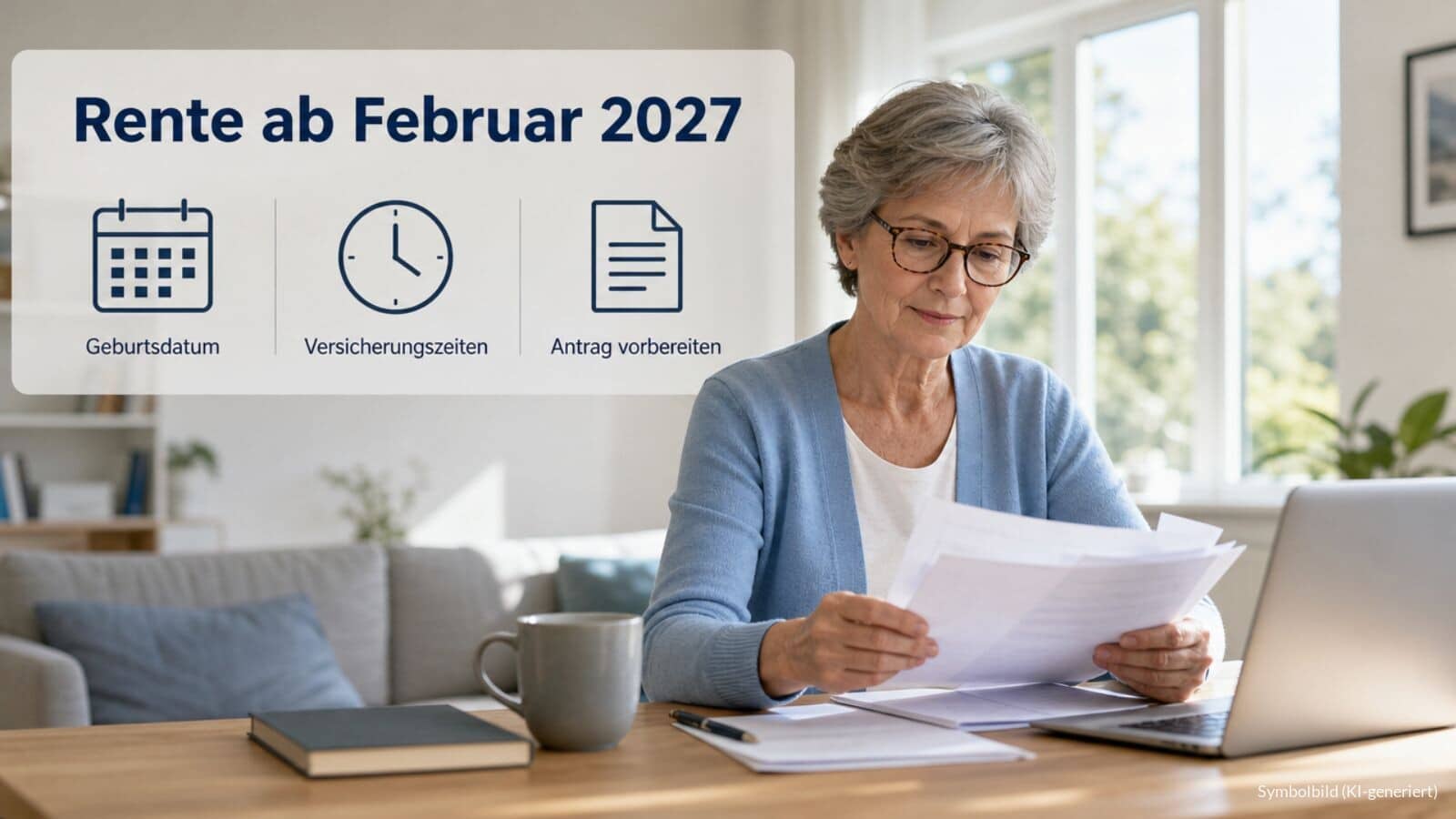 Im Februar 2027 in Rente gehen? Jetzt Antrag stellen!