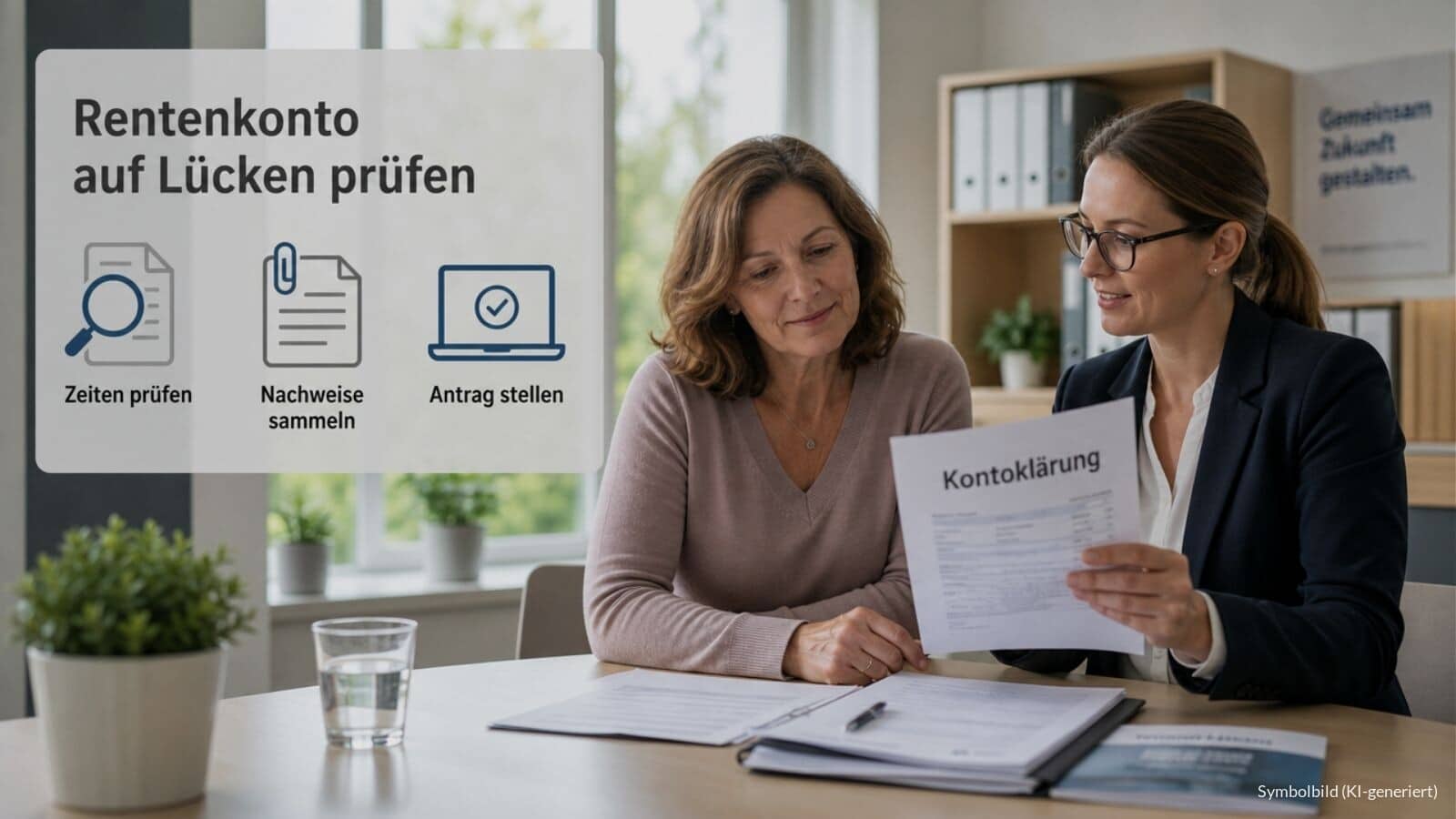 Kontenklärung Rente