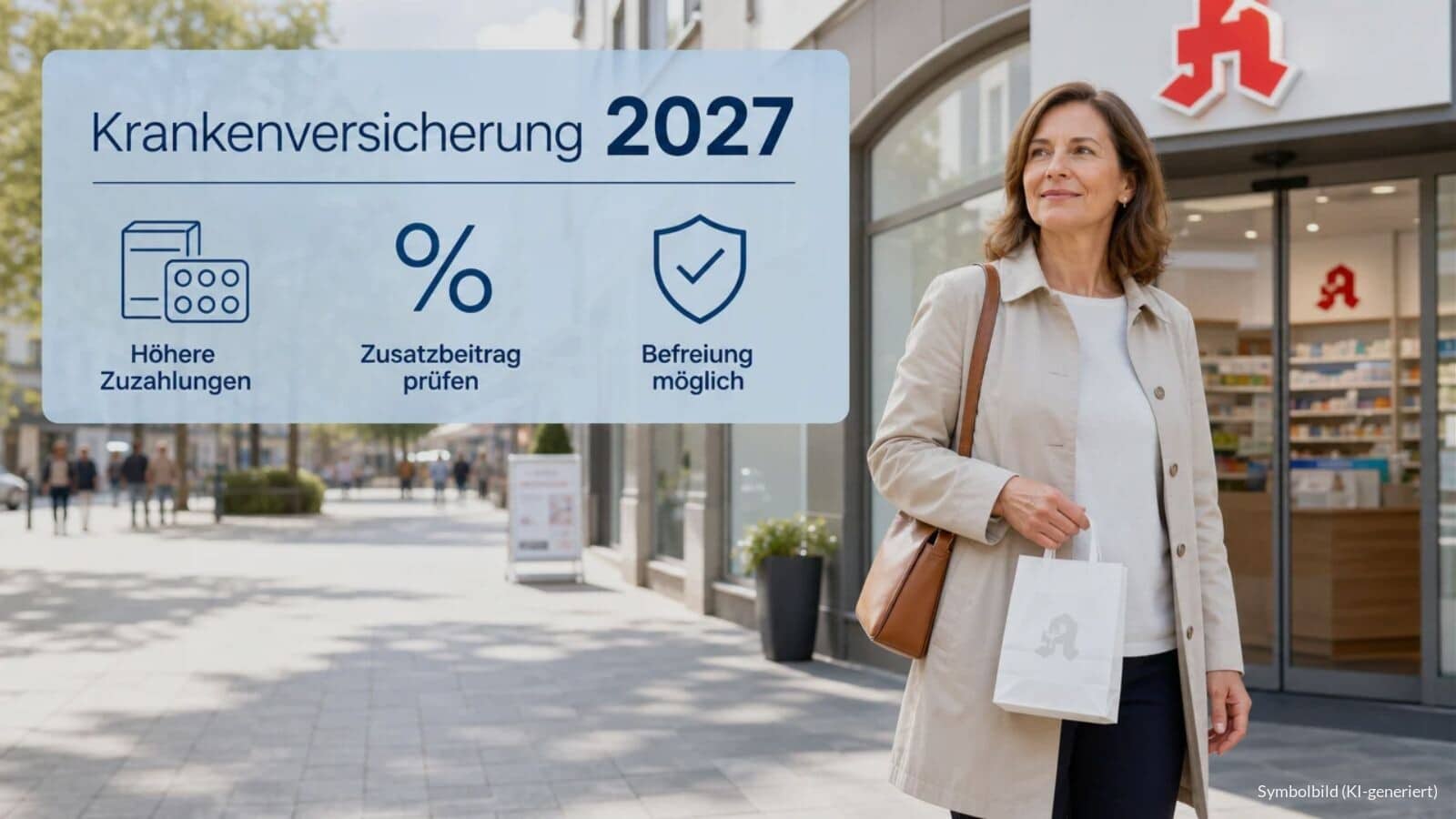 Finanzielle Mehrbeslastung bei der Krankenversicherung 2027