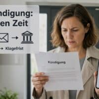 3-Wochen-Frist bei der Kündigung des Jobs!