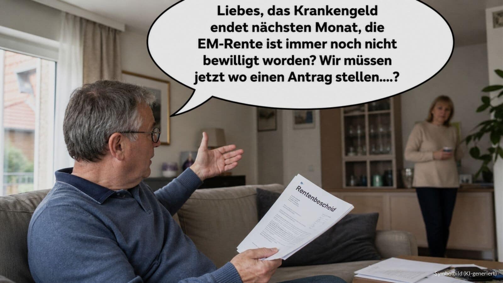 Wer zahlt zwischen Krankengeld und EM-Rente?