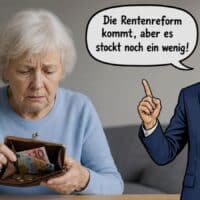 3 Punkte halten die Rentenreform auf: 45 Jahre, Minijobs und Altersteilzeit