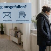 Mietminderung bei Heizungsausfall im Winter 2026 / 2027