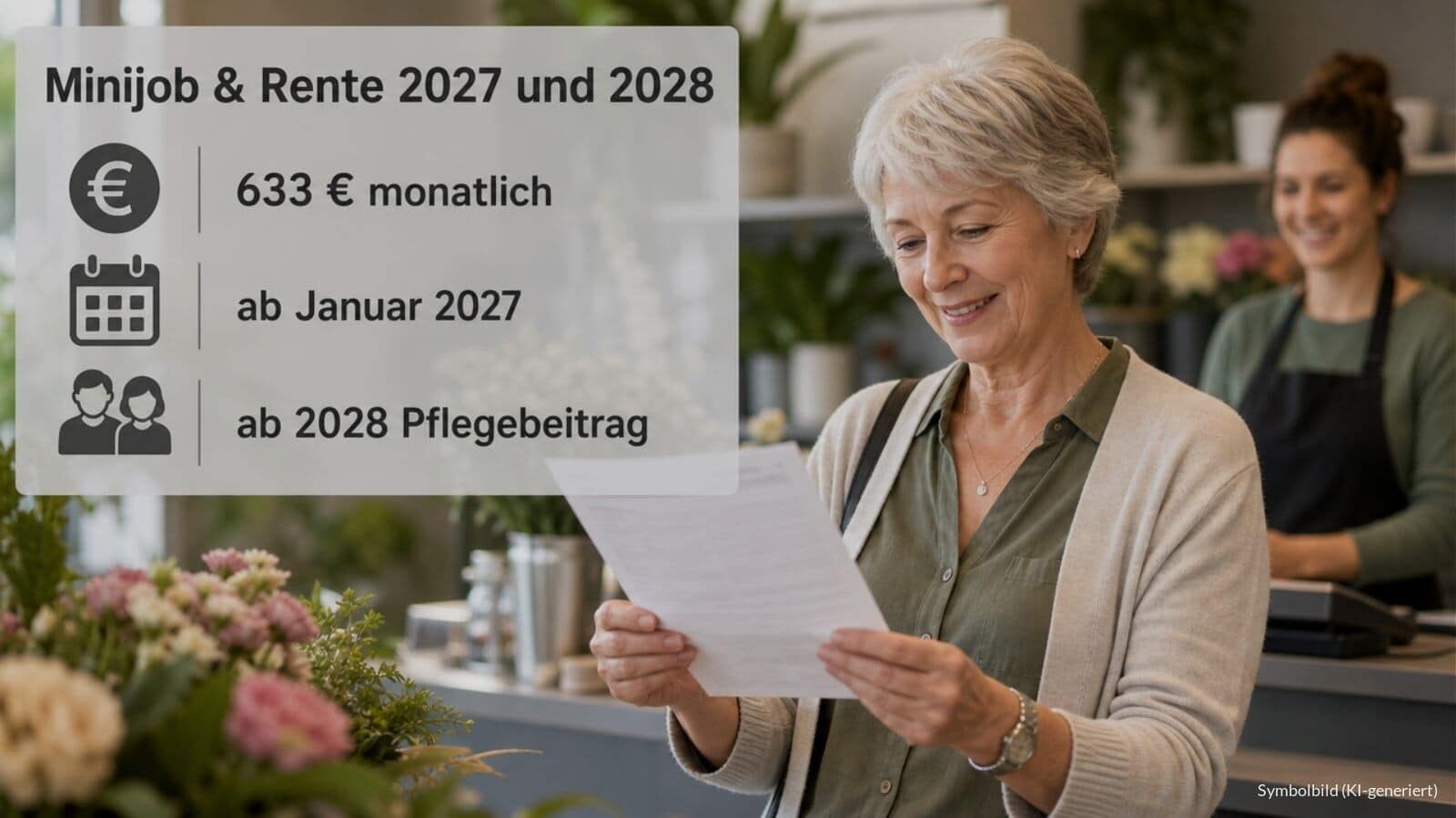 Minijob und Rente 2027 und 2028