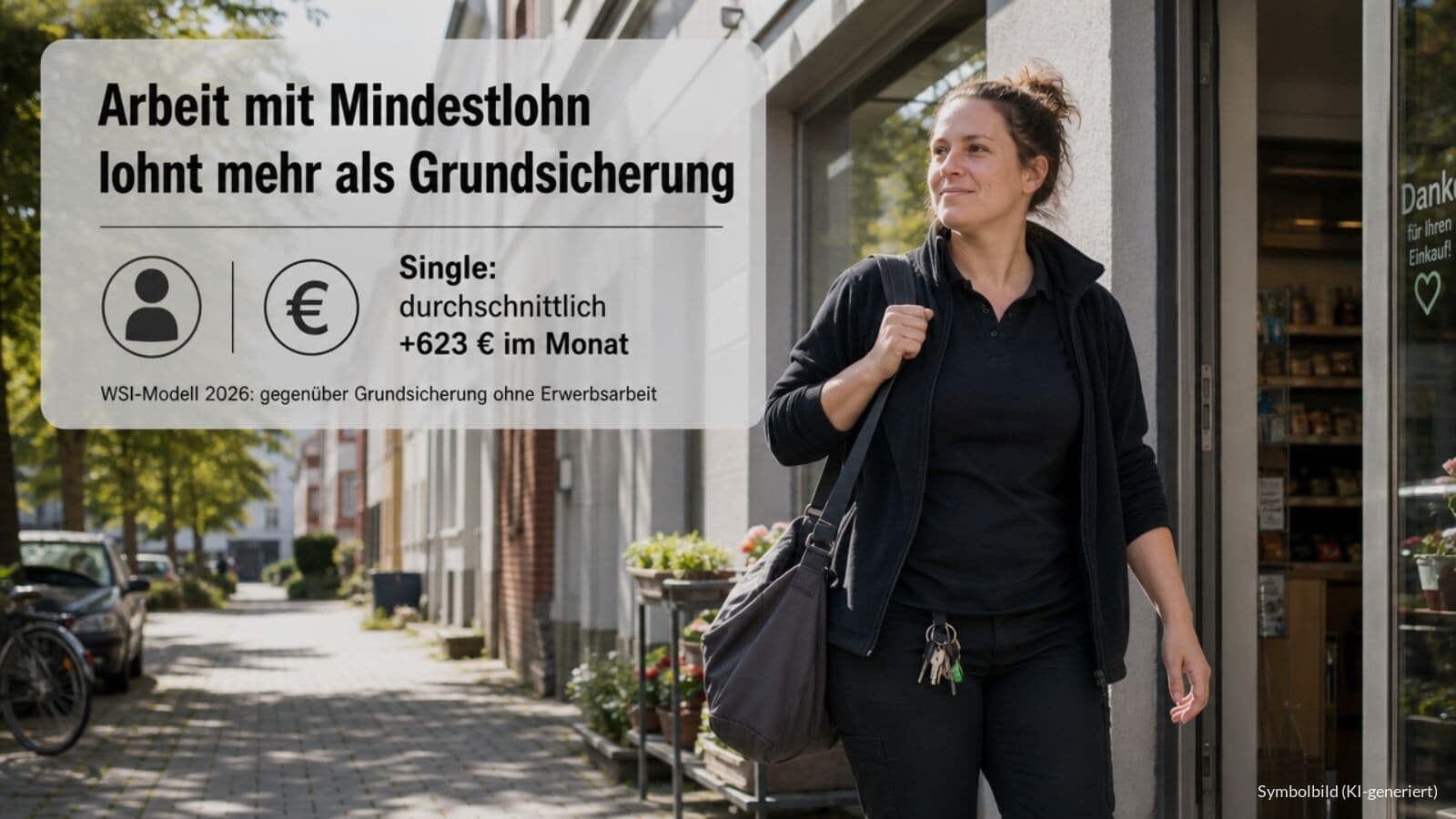 Neue Studie: Arbeit lohnt mehr als Grundsicherung