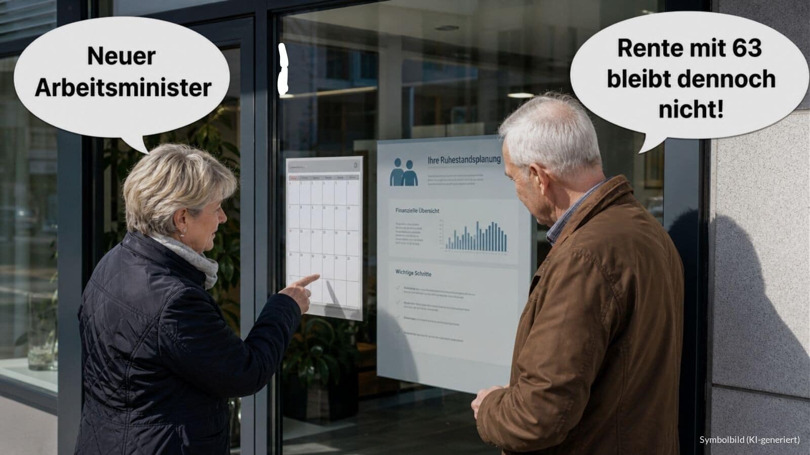 Neuer Bundesarbeitsminister - was passiert mit der Rente mit 63?