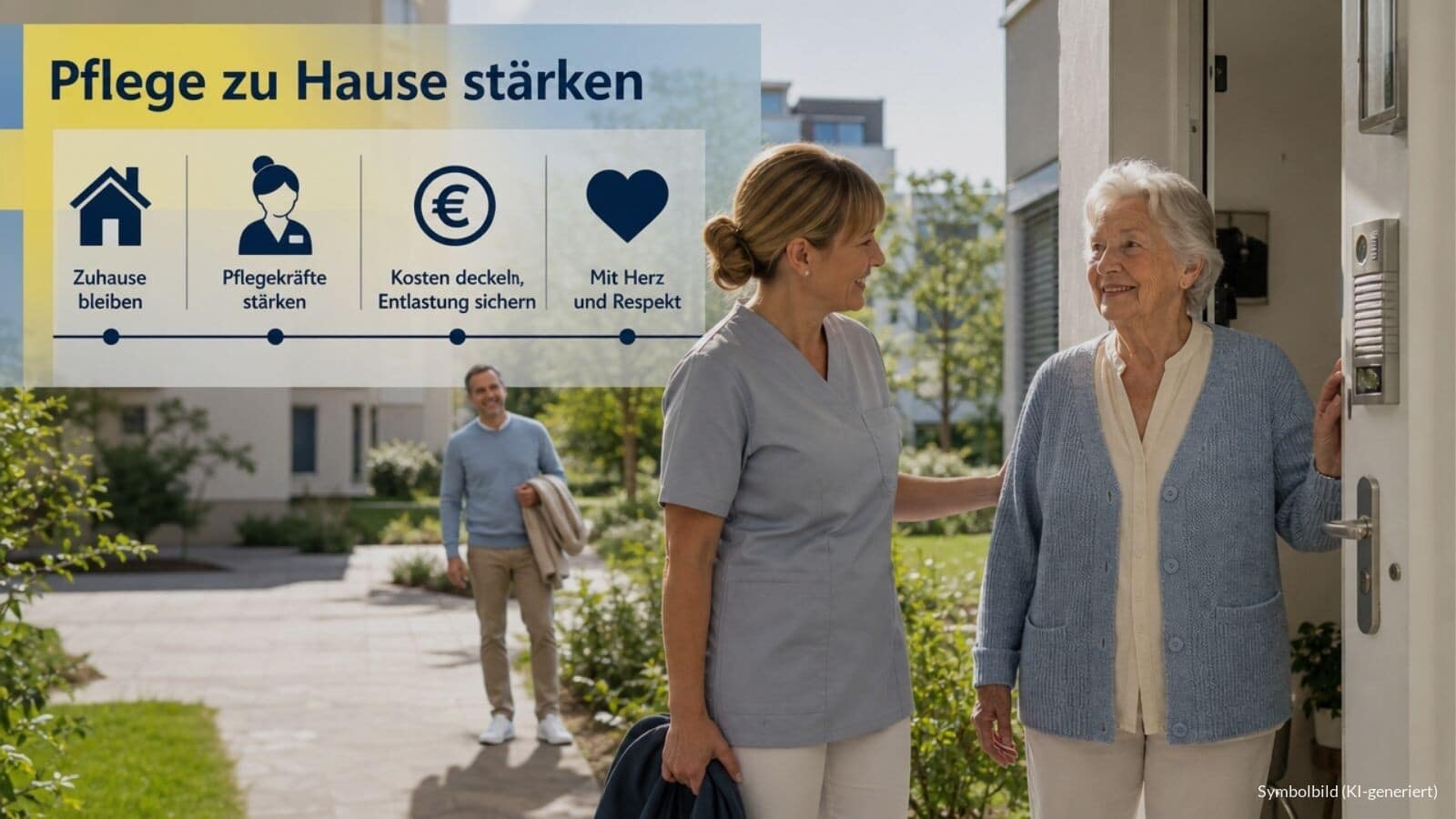 Pflege zu Hause wie in Schweden