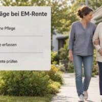 Pflegebeiträge auch bei EM-Rente möglich