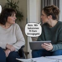 Pflegebescheid kommt zu spät - 70 Euro Verzugsgeld