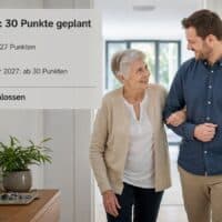 Pflegegrad 2 ab 2027 mit 30 Punkten