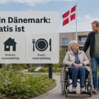Pflegeheim in Dänemark gratis? Nein, nicht komplett!