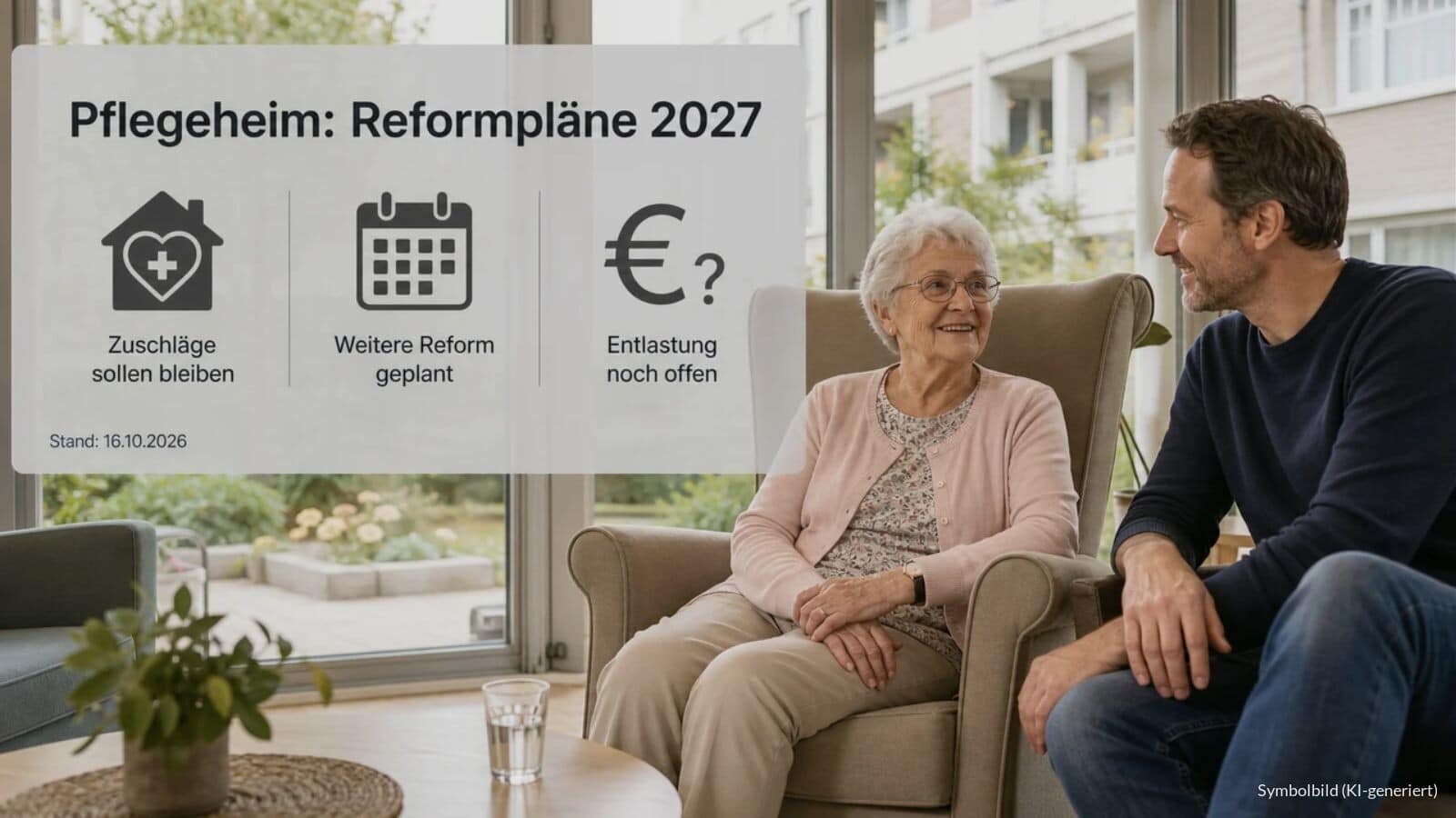 Pflegereform: Entlastungen fürs Pflegeheim 2027?