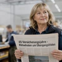 Mögliche Fristen für den Übergang bei der Abschaffung der Rente für langjährig Versicherte