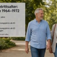 Renteneintrittsalter der Jahrgänge 1964 bis 1972 - Reform
