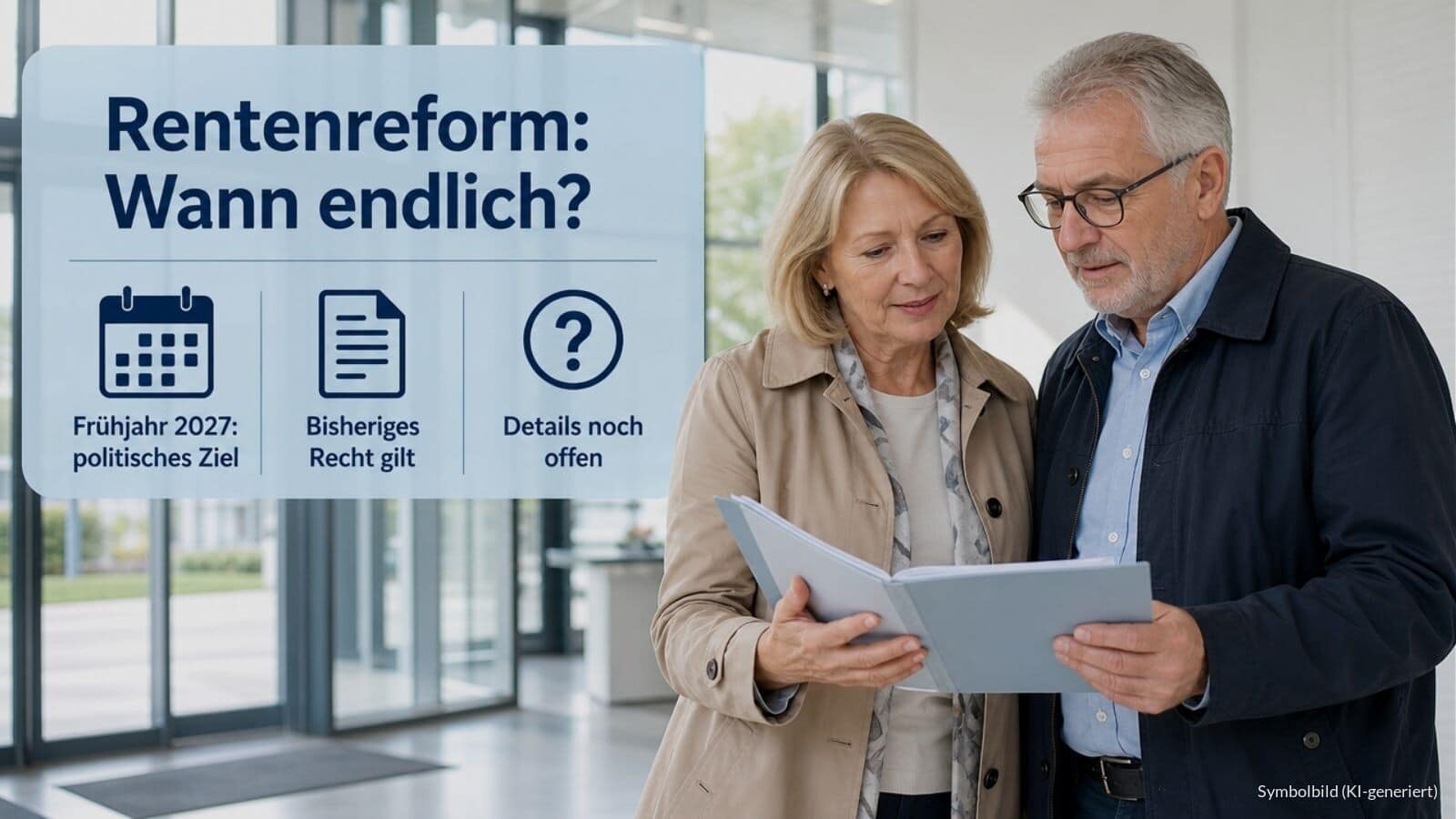Rentenreform 2027: Merz nennt Termin