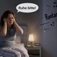 Ruhestörung durch Nachbarn - was tun?